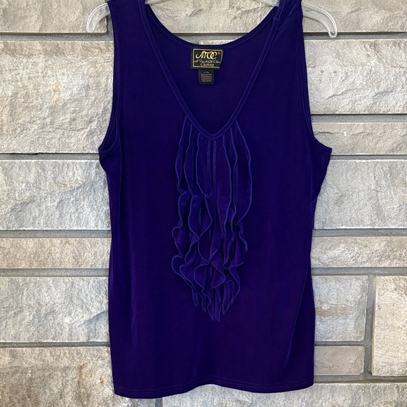 Purple Sleeveless Top - Picture 1 of 8